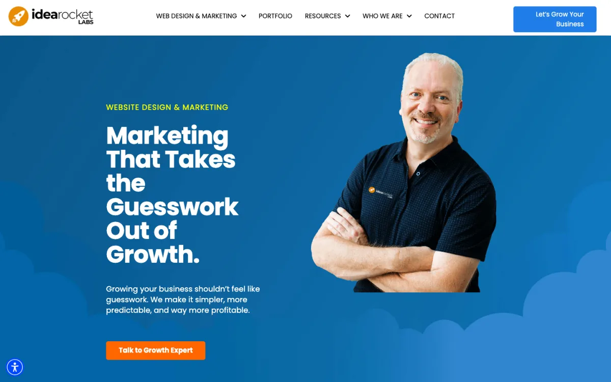 Idea Rocket Labs homepage, captured September 28, 2026